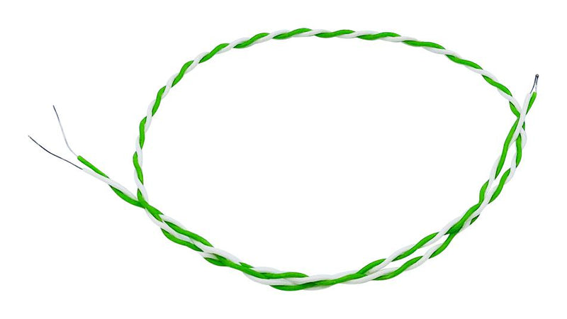 LABFACILITY Z2-K-PTFE-1/0.2-0.25-T Thermocouple, Twin Twisted, K, -75 &deg;C, 260 &deg;C, 9.84 ", 250 mm XF-3031-FAR