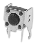 ARATAS B3F-3120 Tactile Switch, B3D Series, Side Actuated, Through Hole, Round Button, 100 gf, 50mA at 24VDC