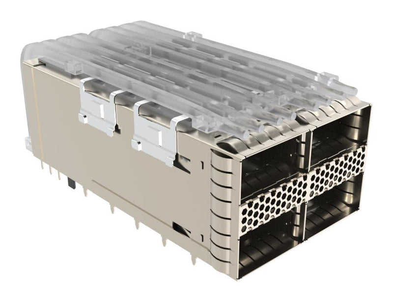 AMPHENOL COMMUNICATIONS SOLUTIONS U95R2Q5404LLH1B. I/O CONN, QSFP+CAGE, 152POS, PRESS-FIT