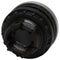 EATON MOELLER M22-DR-S Pushbutton, RMQ-Titan M22 Series, Flush, Black, Maintained, Silver Bezel
