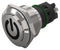 EAO 82-6162.2000.B002 Vandal Resistant Switch, Standby, 82 Series, 22 mm, SPDT, Maintained, Round Raised Flat Flush