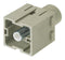HARTING 09140012663 Heavy Duty Connector, Han-Modular, Insert, 1 Contact, Plug, Screw Pin
