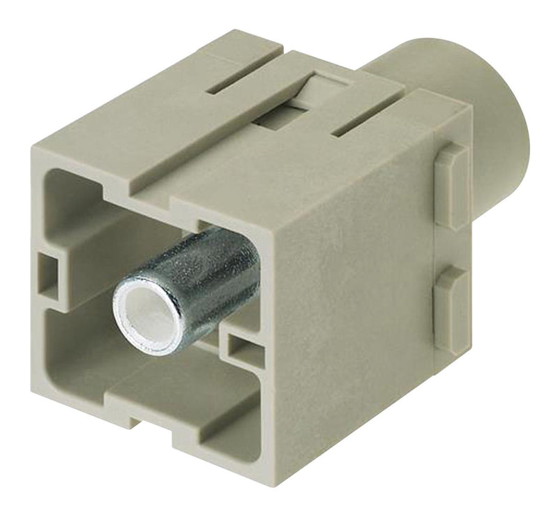 HARTING 09140012663 Heavy Duty Connector, Han-Modular, Insert, 1 Contact, Plug, Screw Pin