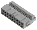 AMPHENOL COMMUNICATIONS SOLUTIONS 71600-118LF IDC Connector, IDC Receptacle, Female, 2.54 mm, 2 Row, 18 Contacts, Cable Mount