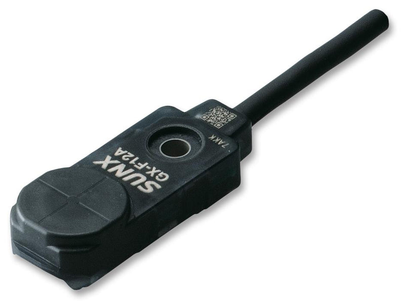 PANASONIC GX-F12A-P Inductive Proximity Sensor, Flat, GX-F Series, Front Sensing, 4 mm, PNP-NO, 12 V to 24 V, Pre-wired