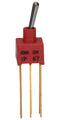 TE CONNECTIVITY 2-1825143-5 Toggle Switch, 0.4 VA, On-(On), DPDT, Non Illuminated, Gemini AE Series, Through Hole