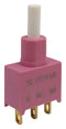 MULTICOMP PRO MP-PB8-AA12B1GE-2 Pushbutton Switch, SPDT, On-(Off), Round Plunger, Black