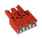 WAGO 770-1303 Pluggable Terminal Block, 10 mm, 3 Ways, 20AWG to 12AWG, 4 mm&sup2;, Push In, 25 A