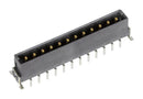 HARTING 15520122701000 Pin Header, Board-to-Board, 2.54 mm, 1 Rows, 12 Contacts, Through Hole Straight, har-flex Series