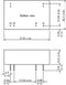 TRACO POWER THM 10-2412WI Isolated Through Hole DC/DC Converter, Medical, DIP, 4:1, 10 W, 1 Output, 12 V