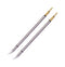 METCAL MFT-6CNB6204 Solder Tip Cartridge, MX/CV-H10-MFT Tweezers Handpieces, Conical Bent, 0.4 x 6.2mm, MicroFine 600