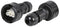 ABB - ADAPTAFLEX 185-0A1011-P030-1 Cable Joint, 3Pos, Female Housing, 9 mm, Black, Aquasafe Series