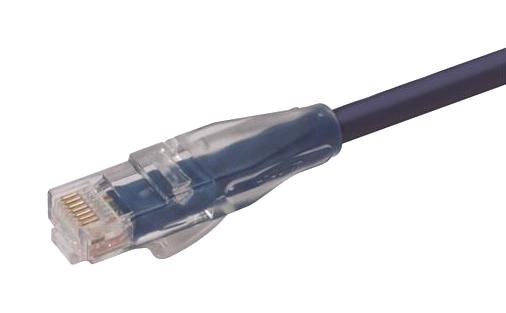 L-COM TRD695BL-5 Ethernet Cable, Cat6, RJ45 Plug to RJ45 Plug, UTP (Unshielded Twisted Pair), Blue, 1.5 m, 5 ft