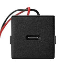 QUALTEK ELECTRONICS QKRC-10-05 SNAP-IN USB TYP C PWR SUPPLY RCPT, 5V/2A