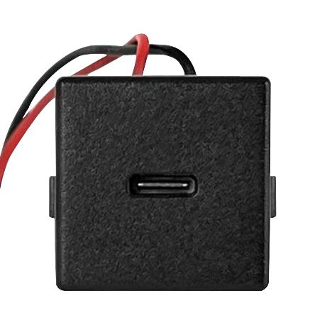 QUALTEK ELECTRONICS QKRC-10-05 SNAP-IN USB TYP C PWR SUPPLY RCPT, 5V/2A