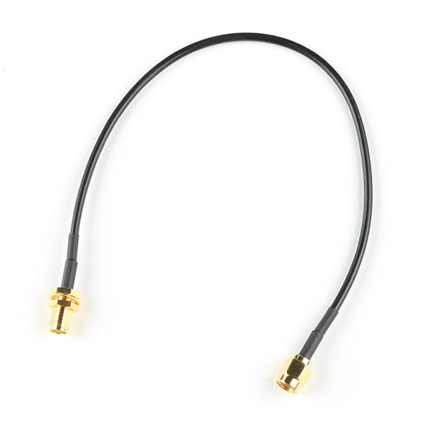 SparkFun Interface Cable - RP-SMA Male to RP-SMA Female (25cm, RG174)