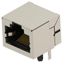 TE CONNECTIVITY 2501550-1 Modular Connector, RJ45 Jack, 1 x 1 (Port), 8P8C, Cat5e, Through Hole Mount