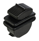 RUFFY MSA-2-2-BK-1-4 Hall Effect Switch, 500mV to 4.5V Output, Black, 1, 5 VDC, 1 Position, 20 mA