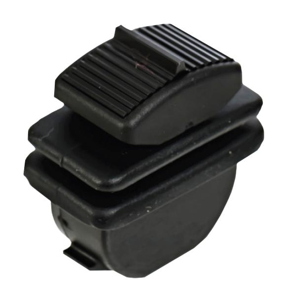 RUFFY MSA-2-2-BK-1-4 Hall Effect Switch, 500mV to 4.5V Output, Black, 1, 5 VDC, 1 Position, 20 mA