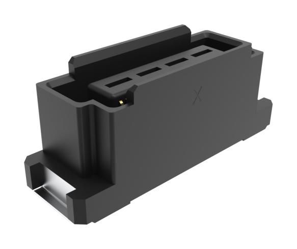 AMPHENOL COMMUNICATIONS SOLUTIONS 10163419-0442002LF Mezzanine Connector, Receptacle, 0.5 mm, 2 Rows, 40 Contacts, Surface Mount Straight