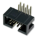 AMPHENOL COMMUNICATIONS SOLUTIONS T821134A1R100CEU Pin Header, Wire-to-Board, 2.54 mm, 2 Rows, 34 Contacts, Through Hole, T821