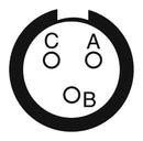 AMPHENOL AEROSPACE CTV06RW-9-98S-LC Circular Connector, CTV Series, MIL-DTL-38999 Series III, Straight Plug, 3 Contacts