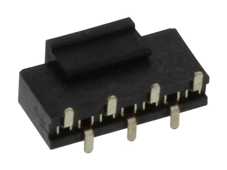 MULTICOMP PRO MC-SVS1-S07-G PCB Receptacle, Board-to-Board, 1.27 mm, 1 Rows, 7 Contacts, Surface Mount, MC-SVS1-S