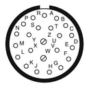 AMPHENOL AEROSPACE D38999/26JE99SA-LC Circular Connector, MIL-DTL-38999 Series III, DS38999/26 Series, Straight Plug, 23 Contacts