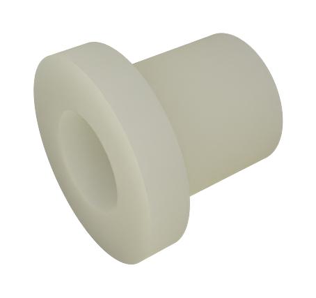 TR FASTENINGS RP0000381010 Screw Insulator, 5.1mm ID x 10.2mm OD, Swage Round, Nylon 6.6 (Polyamide 6.6)