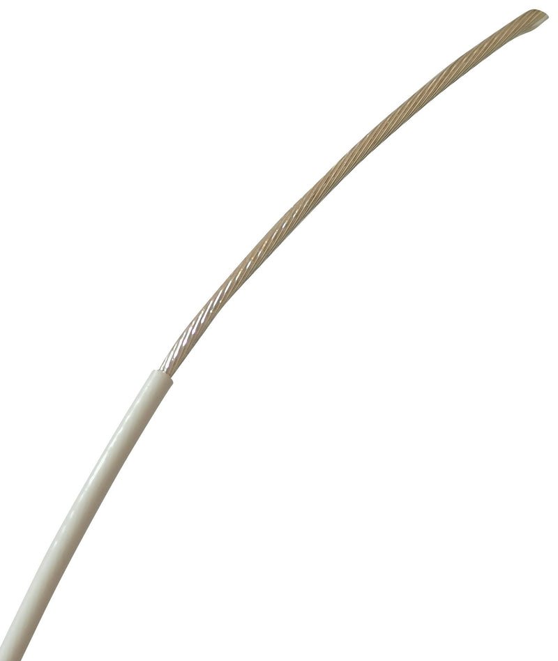 MULTICOMP PRO MP013761 Wire, PTFE, White, 20 AWG, 0.6 mm&sup2;, 328 ft