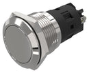 EAO 82-5552.1000 Vandal Resistant Switch, 82 Series, 19 mm, SPDT, Momentary, Round Flat