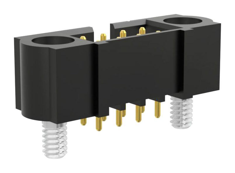 HARWIN M80-5090842 Pin Header, Wire-to-Board, 2 mm, 2 Rows, 8 Contacts, Through Hole Straight