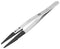 IDEAL-TEK 249CCFR.SA.1.IT 249CCFR.SA.1.IT Tweezer Replaceable Tip ESD Safe Straight Bevelled 115 mm Stainless Steel Body New