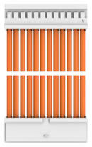 TE CONNECTIVITY 2405417-6 Cable Assembly, CN1 Connector to CN2 Connector, 12 Ways, 1.5 mm, 1 Row, 300 mm, 11.8 "