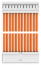 TE CONNECTIVITY 2405417-6 Cable Assembly, CN1 Connector to CN2 Connector, 12 Ways, 1.5 mm, 1 Row, 300 mm, 11.8 "