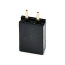 Straight Header - Female (PTH, 0.1in., 2-Pin)
