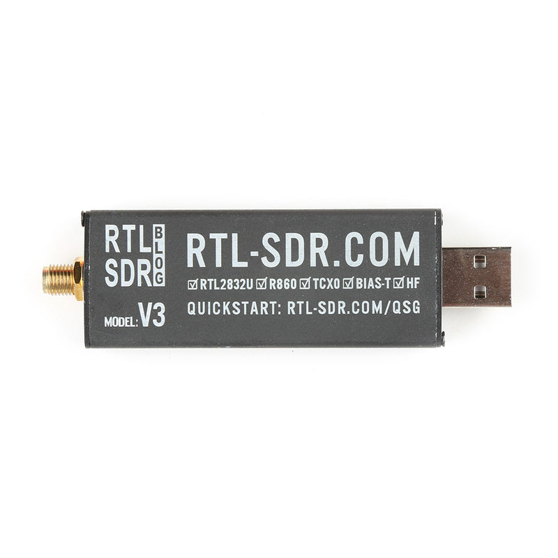 SparkFun RTL-SDR BLOG V3 USB Dongle with Dipole Antenna Kit