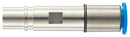 HARTING 09140006456 Heavy Duty Connector Contact, Pneumatic, Out Dia 6mm, Socket, Crimp, Brass