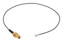 MOLEX 73230-6230 RF / Coaxial Cable Assembly, SMA Bulkhead Jack to MHF I Plug, 1.13mm, 50 ohm, 12 ", 305 mm