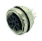AMPHENOL SINE/TUCHEL C09111G0030002U Circular Connector, C091D Series, Panel Mount Receptacle, 3 Contacts