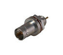 HUBER+SUHNER 22"BNC-50-0-16/133"NE RF / Coaxial Connector, BNC Coaxial, Straight Bulkhead Jack, Solder, 50 ohm, Beryllium Copper