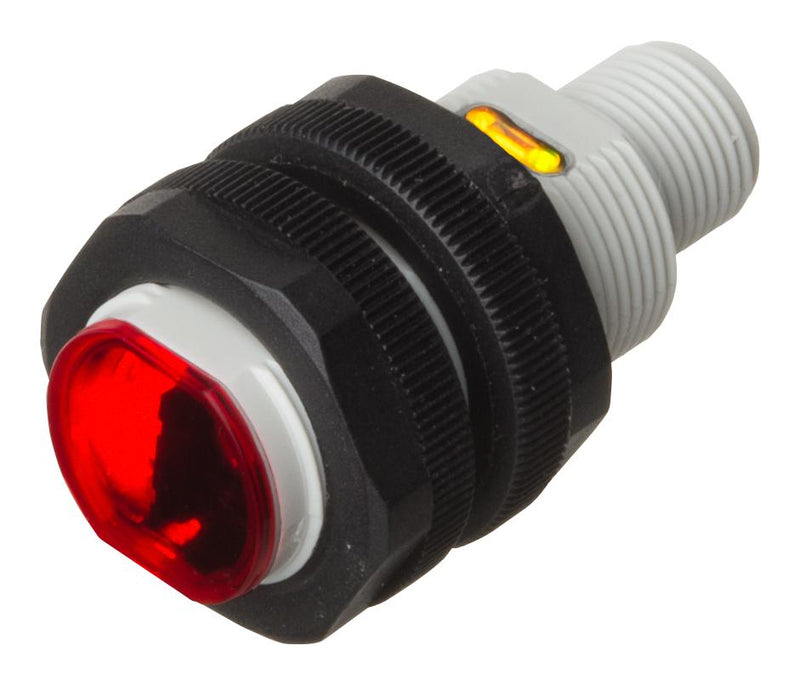 CARLO GAVAZZI PA18CAP50PAM1SA Photoelectric Sensor, 5m, PNP/SPST-NO/SPST-NC, Polarized Retroreflective, 10 to 30 V, PA18C.P Series