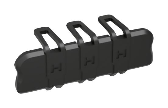 HARWIN KA1-5100498 Cable Moulding Cap, Female, Horizontal, Cable Connector, 4 POS, Polyphenylene Sulfide, KONA Series