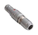 BULGIN LIMITED PPCFGG0B04CLAD Circular Connector, Push Pull X Series, Straight Plug, 4 Contacts, Solder Pin, Push-Pull