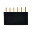 Straight Header - Female (PTH, 0.1in., 2x6-Pin)