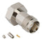 AMPHENOL RF 031-6968 RF / Coaxial Connector, TNC Coaxial, Straight Jack, Solder, Crimp, 50 ohm, 0.81mm Micro, Brass