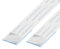 GCT 10-08-A-0304-C-4-08-4-T FFC / FPC Cable, 8 Core, 1 mm, Same Sided Contacts, 12 ", 304 mm, White