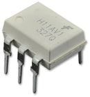 ONSEMI H11AV1M Optocoupler, Transistor Output, 1 Channel, DIP, 6 Pins, 60 mA, 7.5 kV, 100 %