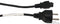 MULTICOMP PRO GW-151617 Mains Power Cord, CEE 7/7 Plug to IEC 60320 C5, 2 m, 16 A, 250 VAC, Black
