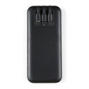 Dual-Port Power Bank with Digital Display and Integrated Cables - 10AH